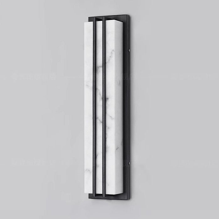 Rectangle Long Stainless Steel Outdoor Light