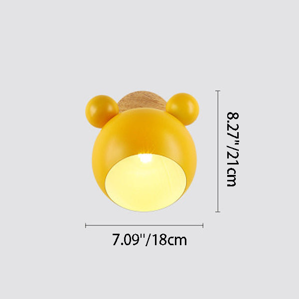 Sphere Semicircle Disc Iron Wall Lamp