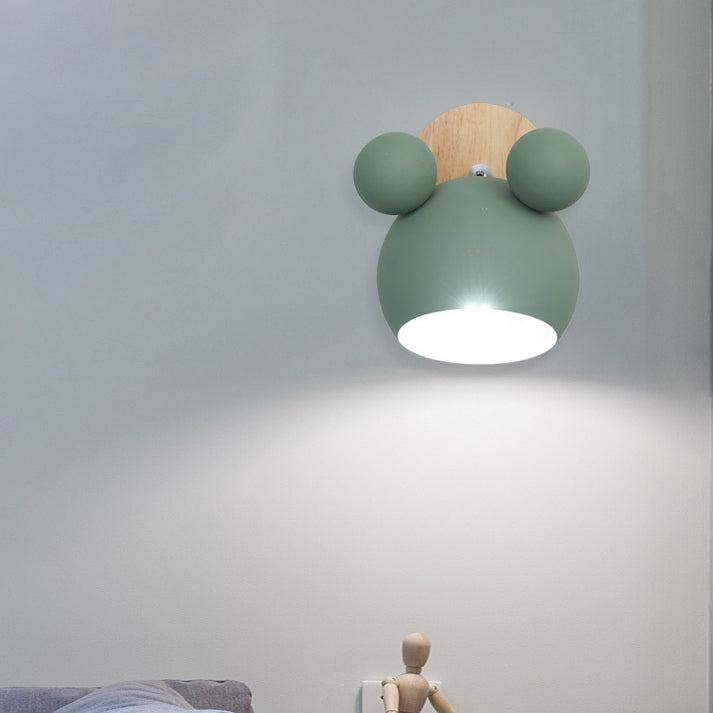 Sphere Semicircle Disc Iron Wall Lamp