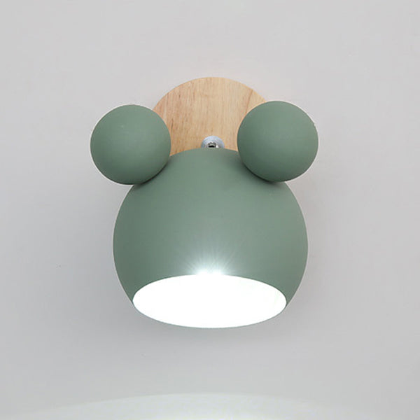 Sphere Semicircle Disc Iron Wall Lamp