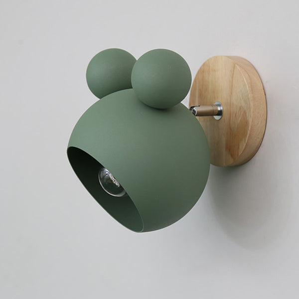 Sphere Semicircle Disc Iron Wall Lamp