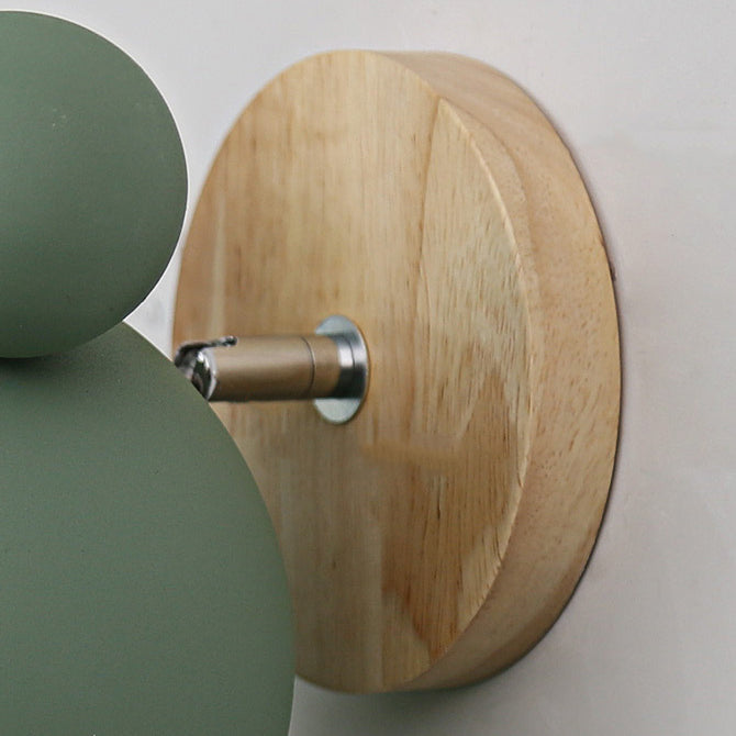 Sphere Semicircle Disc Iron Wall Lamp