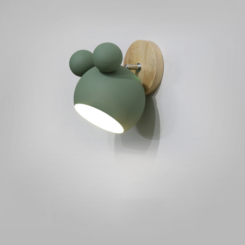 Sphere Semicircle Disc Iron Wall Lamp
