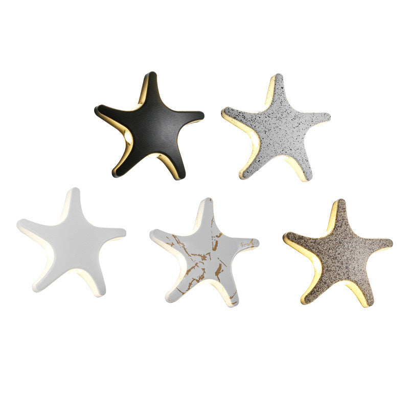 Starfish Die-Cast Aluminum Acrylic Outdoor Light