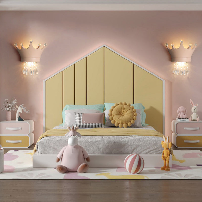 Kids Crown Water Drops 2-Light Wall Lamp