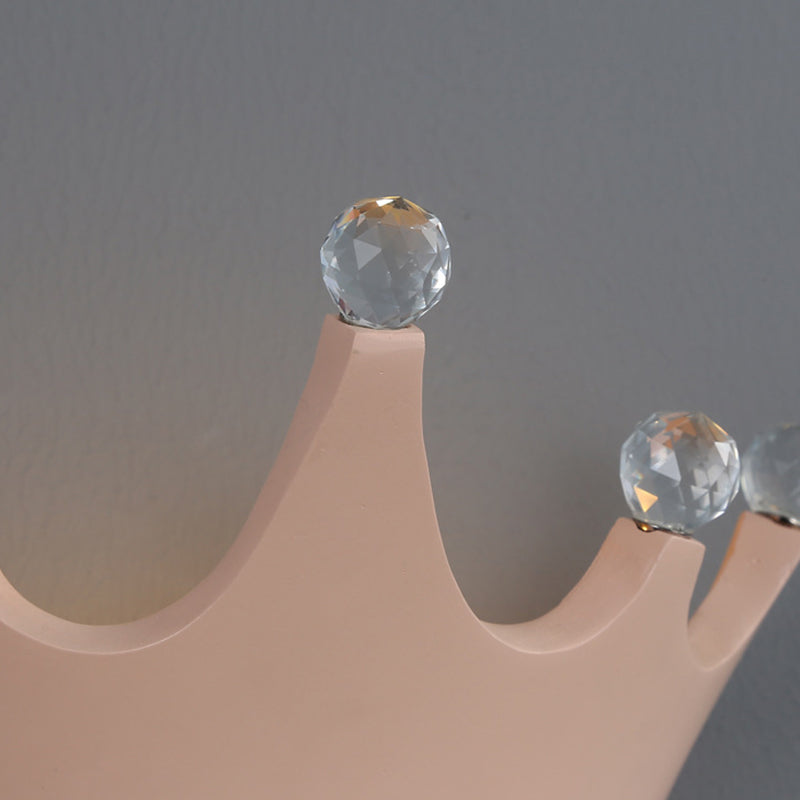 Kids Crown Water Drops 2-Light Wall Lamp