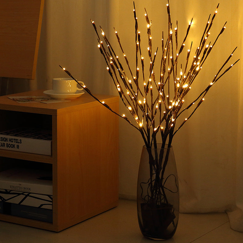 Faux Tree PVC Bedroom Table Lamp