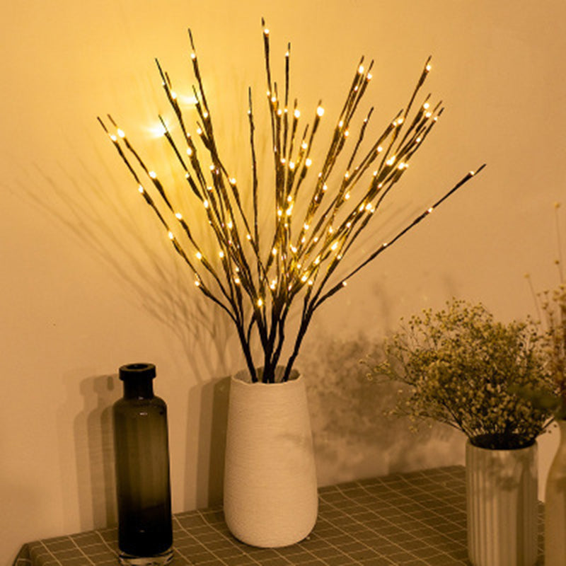 Faux Tree PVC Bedroom Table Lamp