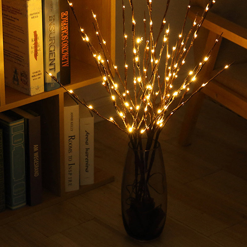 Faux Tree PVC Bedroom Table Lamp