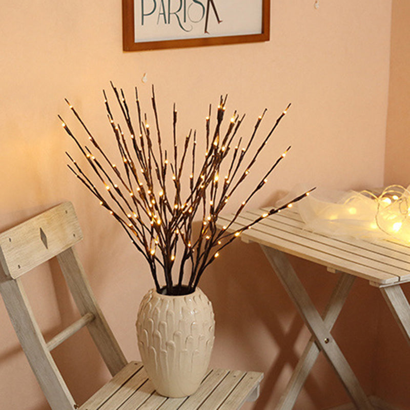 Faux Tree PVC Bedroom Table Lamp