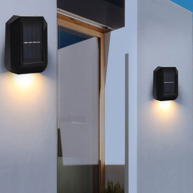 Rectangle ABS Plastic Garden Outdoor Light