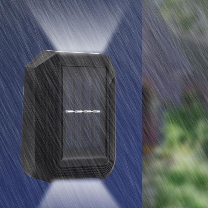 Rectangle ABS Plastic Garden Outdoor Light