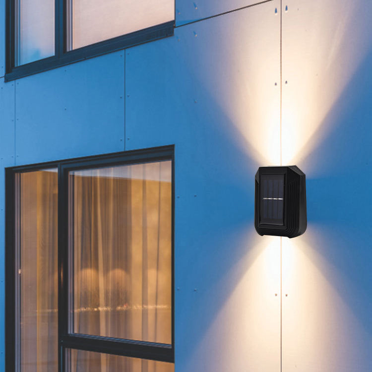 Rectangle ABS Plastic Garden Outdoor Light