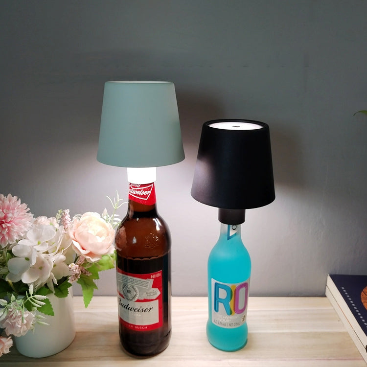 Round Cylinder ABS Plastic Table Lamp