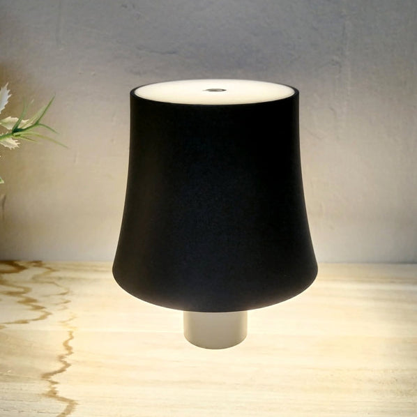 Round Cylinder ABS Plastic Table Lamp