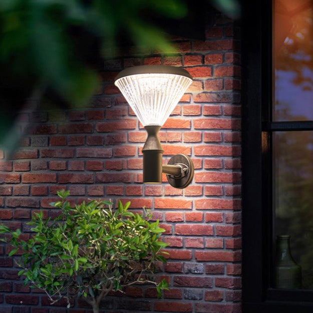 Diamond Cylinder Aluminum PC Outdoor Light