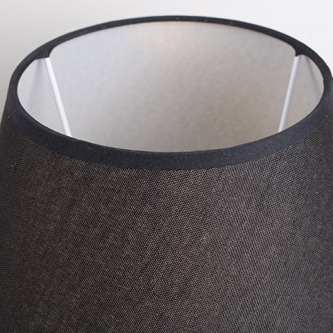 Teardrop Round Iron Fabric Table Lamp