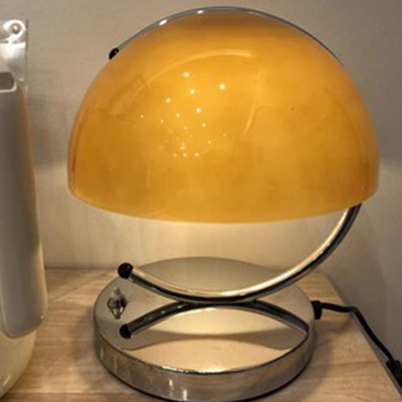 Semicircle Curved Line Hardware Table Lamp