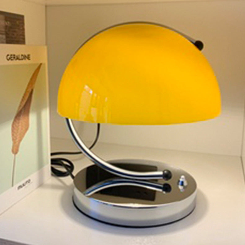 Semicircle Curved Line Hardware Table Lamp