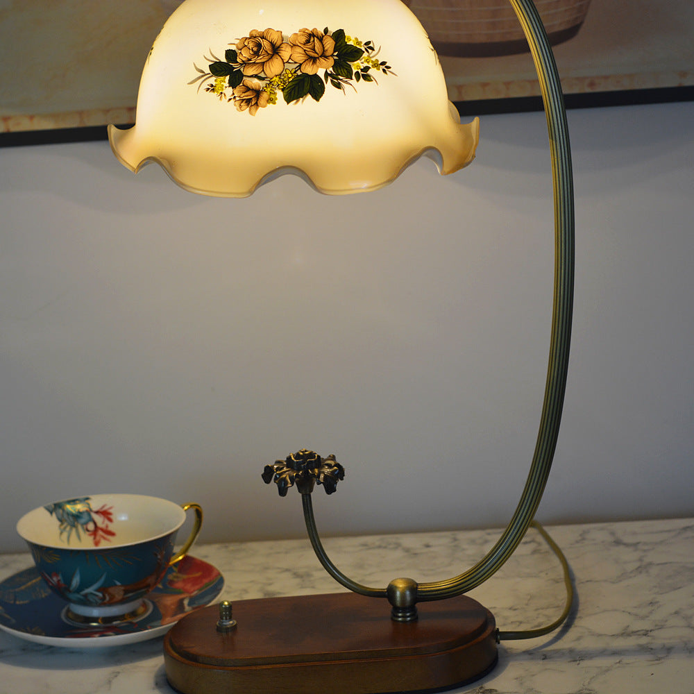 Half Round Arc Oval Table Lamp