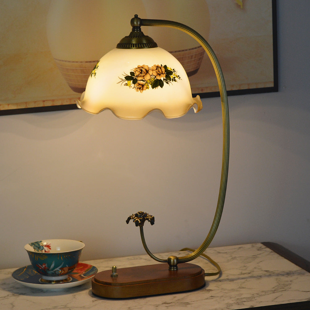 Half Round Arc Oval Table Lamp