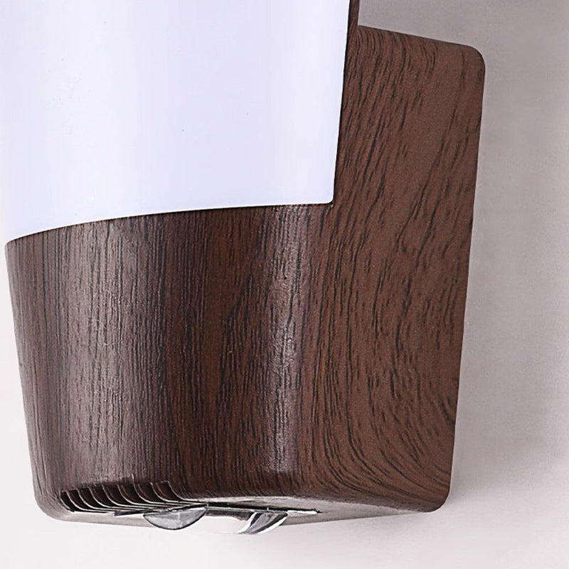 ABS Imitation Wood Grain Outdoor Light