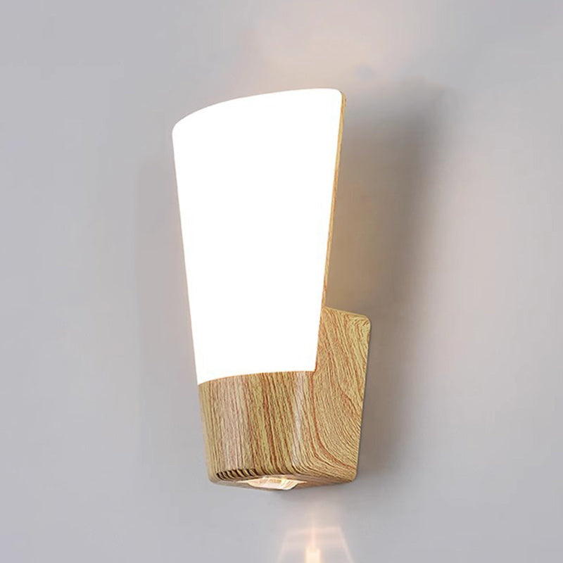 ABS Imitation Wood Grain Outdoor Light