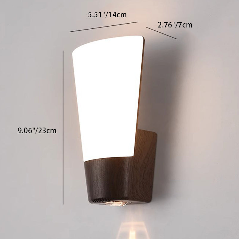 ABS Imitation Wood Grain Outdoor Light