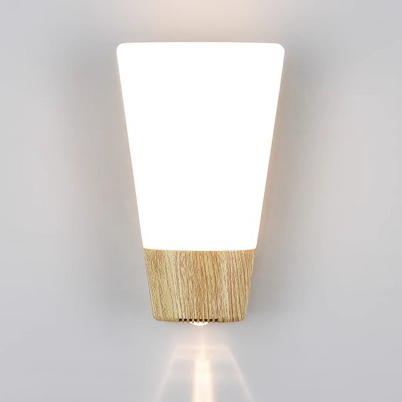 ABS Imitation Wood Grain Outdoor Light