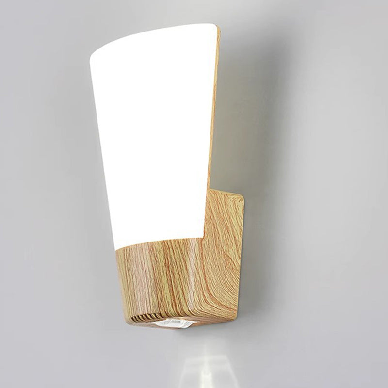 ABS Imitation Wood Grain Outdoor Light