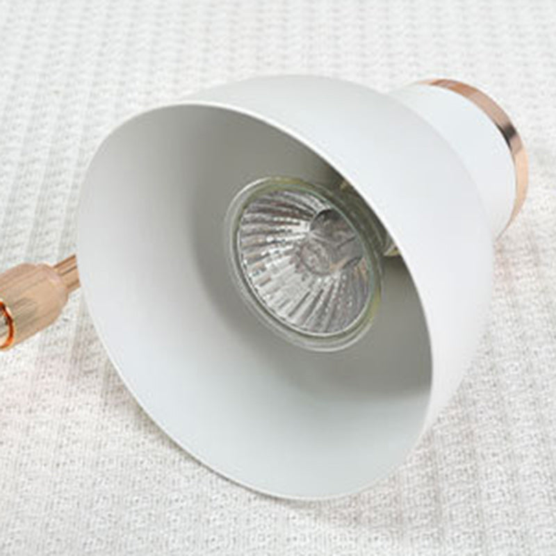 Iron Wood Square Melting Table Lamp