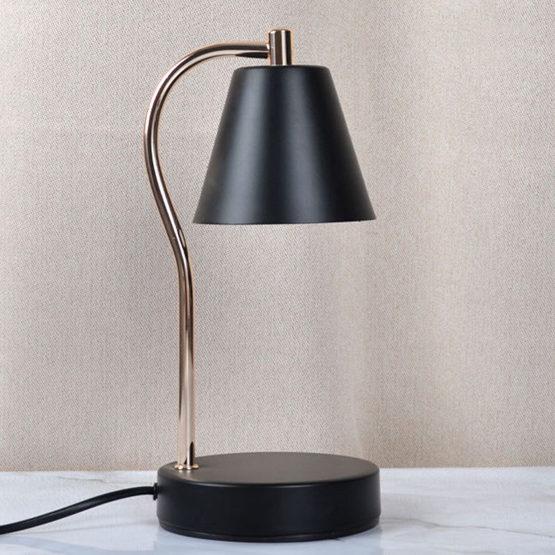 Iron Semi-Conical Melting Wax Table Lamp