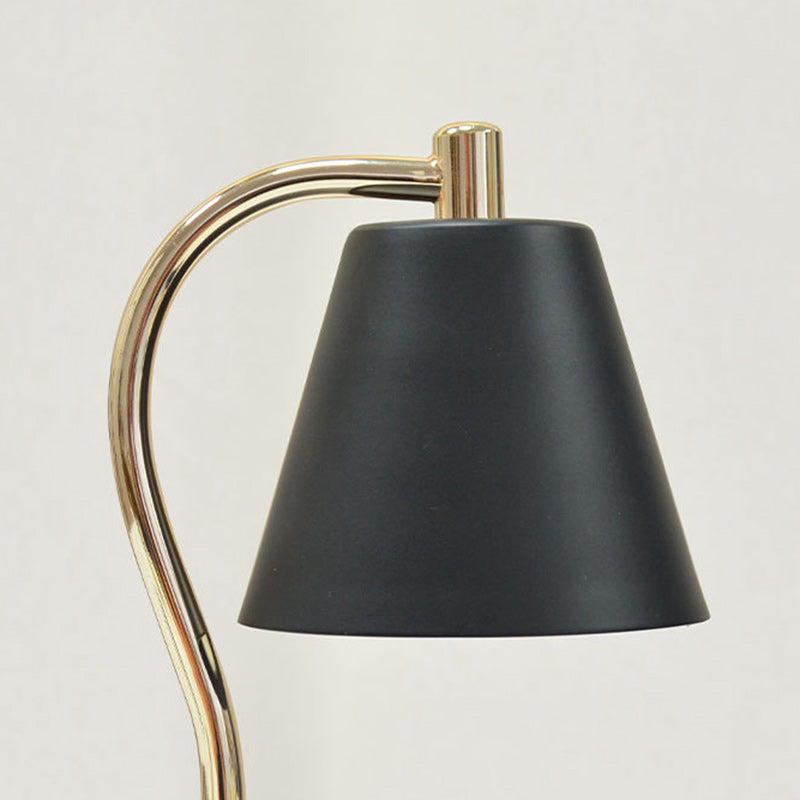 Iron Semi-Conical Melting Wax Table Lamp