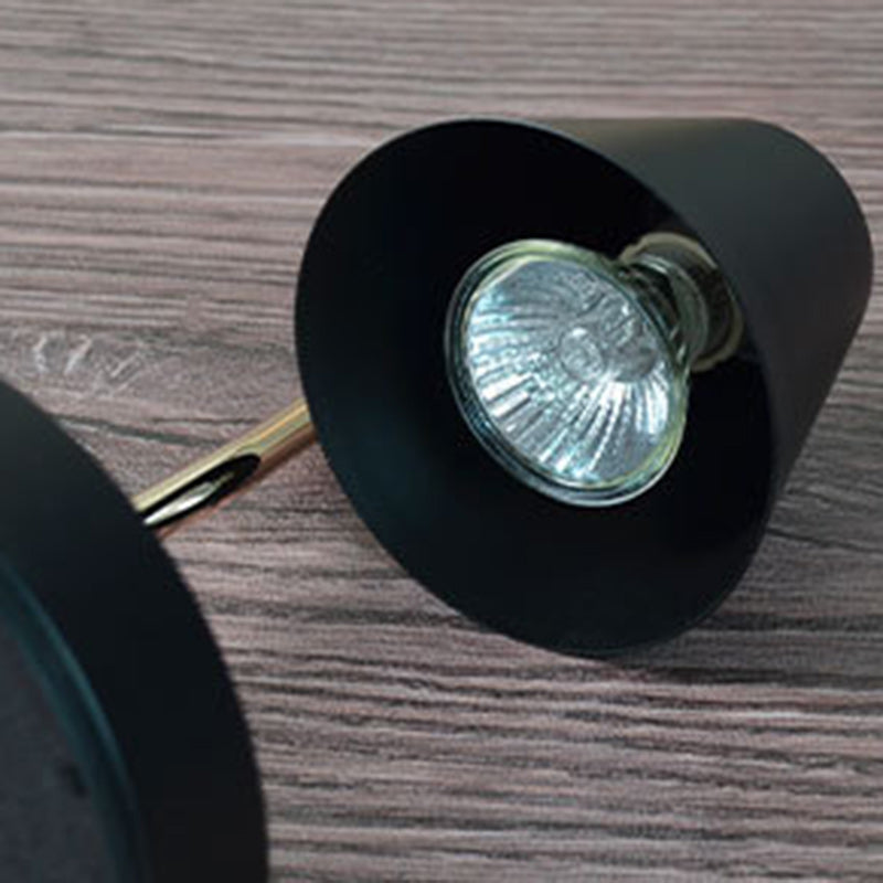 Iron Semi-Conical Melting Wax Table Lamp