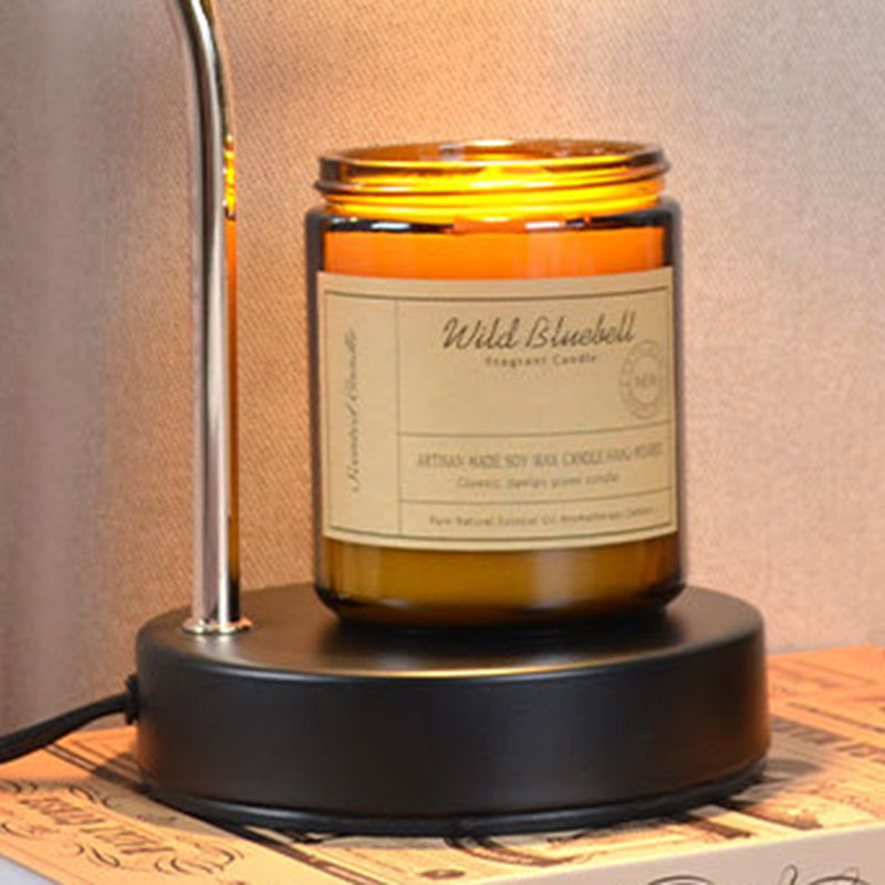 Iron Semi-Conical Melting Wax Table Lamp