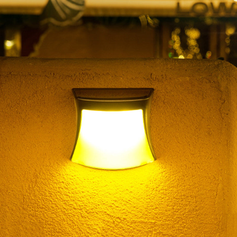 Curved ABS Garden Outdoor Light