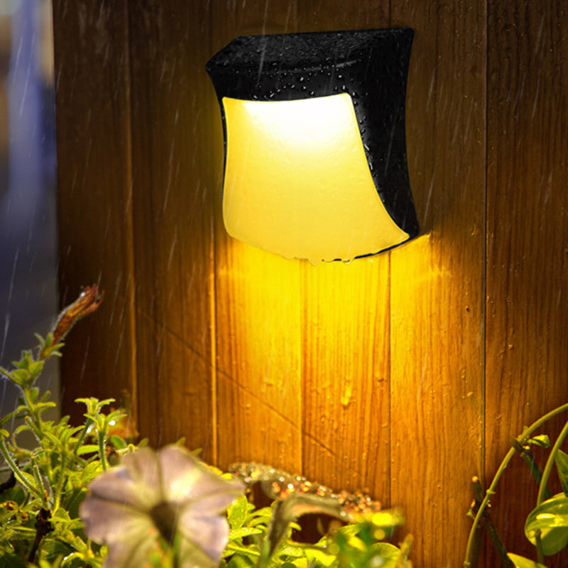 Curved ABS Garden Outdoor Light