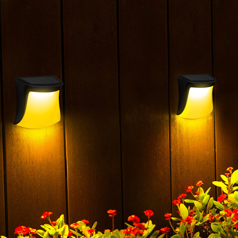 Curved ABS Garden Outdoor Light
