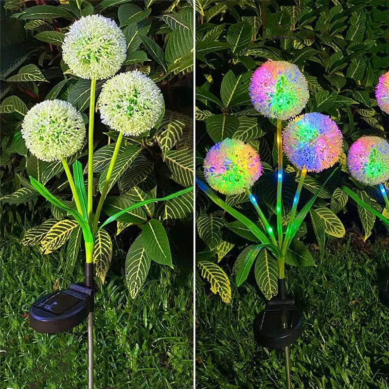 Artificial Dandelion Flower Lawn Outdoor Light