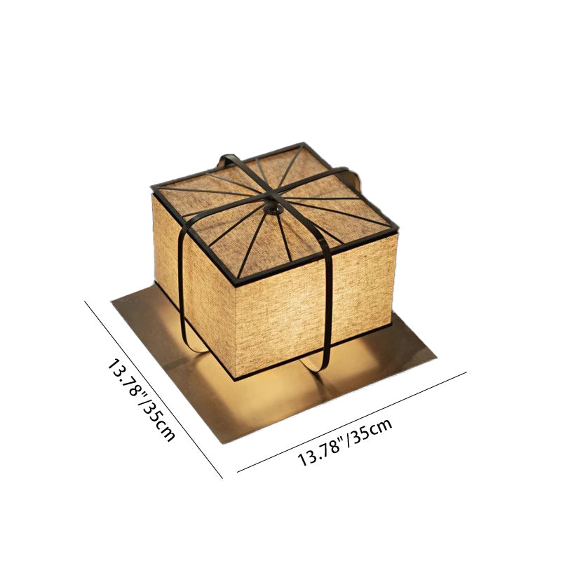 Fabric Square Patio Outdoor Light
