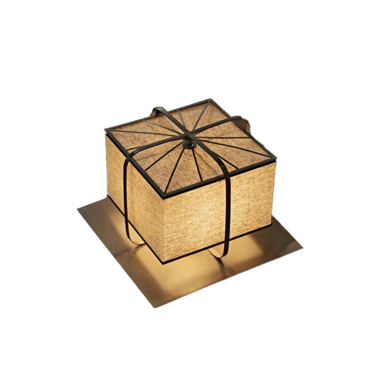 Fabric Square Patio Outdoor Light