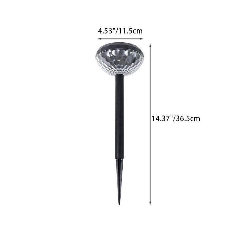 ABS Round Lawn Insert Outdoor Light