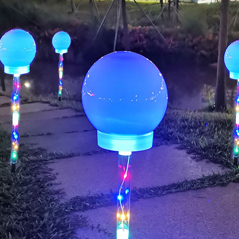 Globe Ball Solar Waterproof Outdoor Light