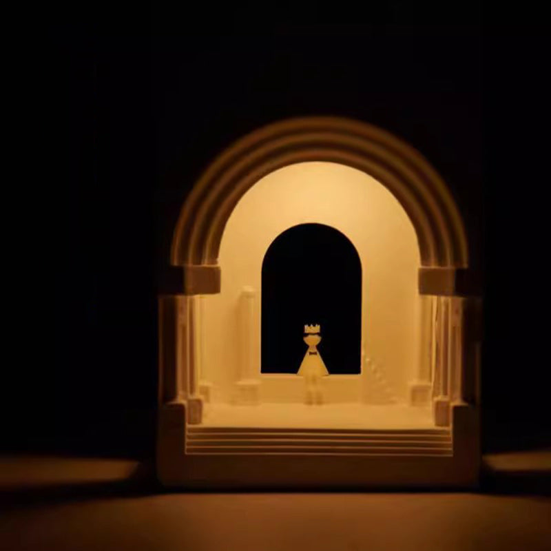 Plaster Palace Church Night Table Lamp