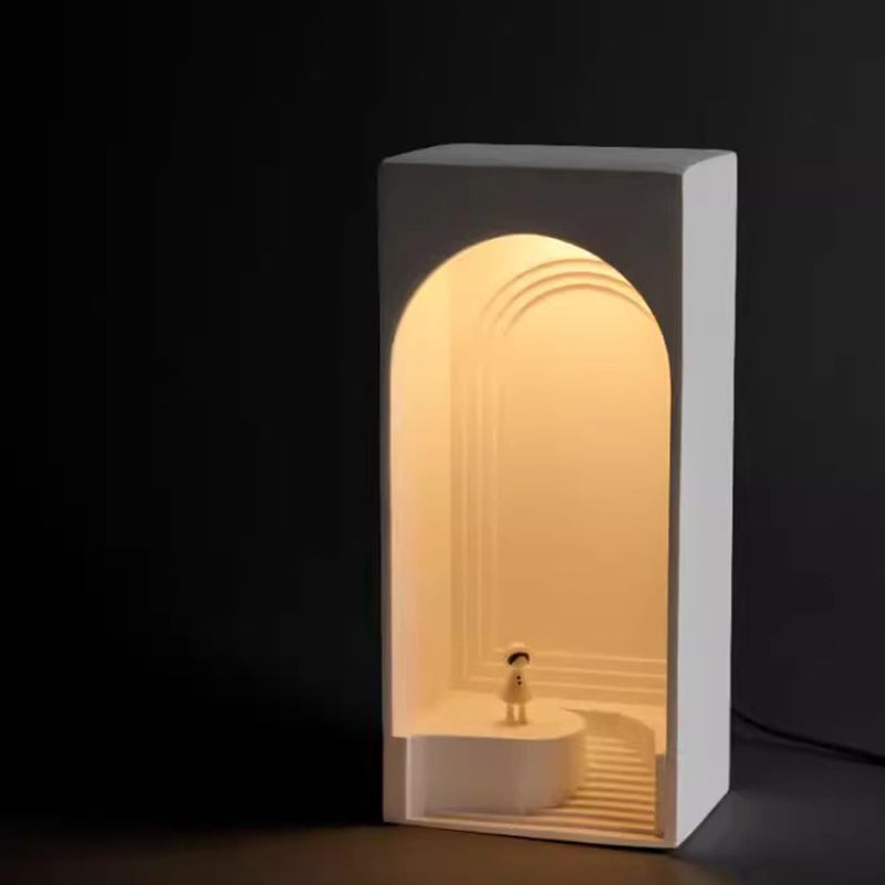 Plaster Palace Church Night Table Lamp