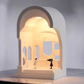 Plaster Palace Church Night Table Lamp