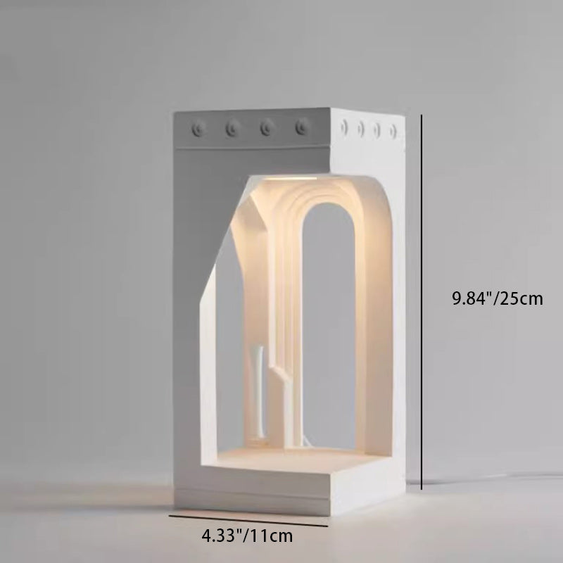 Plaster Palace Church Night Table Lamp