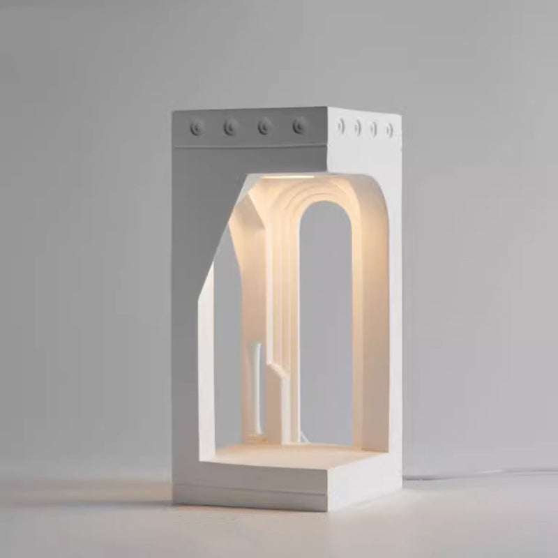 Plaster Palace Church Night Table Lamp
