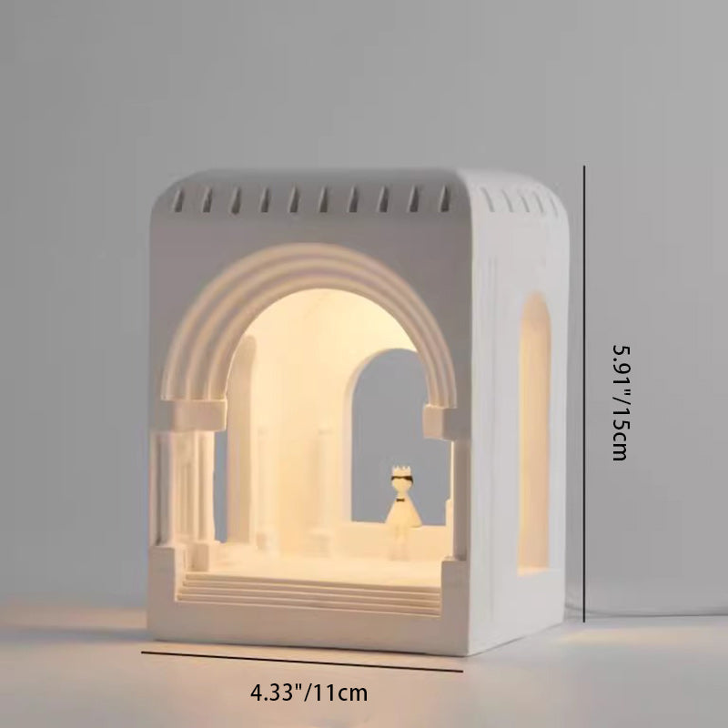 Plaster Palace Church Night Table Lamp