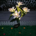 Artificial Orchid Flower Solar Outdoor Light